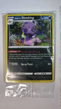 Pokemon Sealed Knock Out Galarian Slowking Obstagoon Dragapult Cosmo Holo Promos - Image 2
