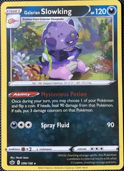 Galarian Slowking (Cosmos Holo) 098/198 Miscellaneous Holo - Pokemon Card - Image 1