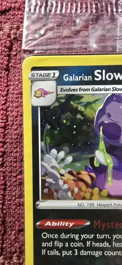 Galarian Slowking (098/198) Sealed Knockout Collection Cosmos Promo Pokemon Card - Image 2