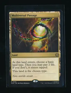 MULTIVERSAL PASSAGE R0180 FOIL MARVEL'S SPIDER-MAN 2025 MAGIC THE GATHERING - Image 1