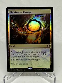 Multiversal Passage (Foil) 0180 (R) MTG Marvel's Spider-Man (SPM) - Image 1