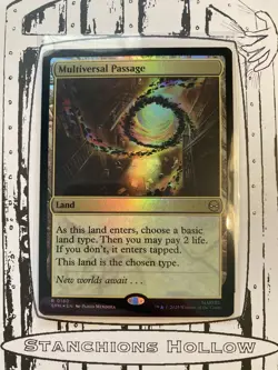 MTG Multiversal Passage (Foil) - Marvel's Spider-Man (SPM) R 0180 - Image 1