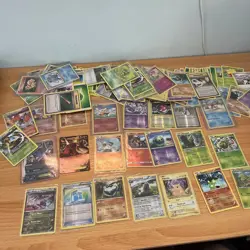 Lot of 123 Random Pokemon Cards - Mixed Collection for Fans & Collectors - Image 1
