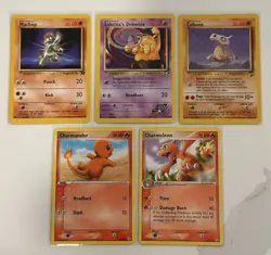 Vintage Pokemon Card Lot WOTC Base Jungle Fossil Rocket Charmander Snorlax (20) - Image 2