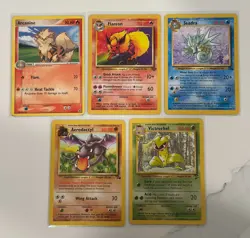 Vintage Pokemon Card Lot WOTC Base Jungle Fossil Rocket Charmander Snorlax (20) - Image 4