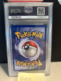 PSA 8 Venusaur 015/102 Shadowless Holo Base Set Pokemon Card - Image 2