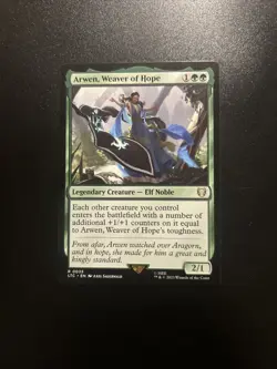 MTG Arwen, Weaver of Hope Commander: the Lord of the Rings Extended Art - Image 1