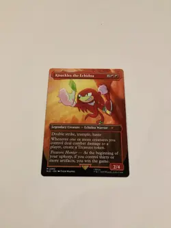 Knuckles The Echidna Nm Near Mint Secret Lair Drop Magic The Gathering - Image 1