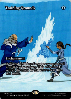 Training Grounds (Borderless) #20 || MTG - Avatar: The Last Airbender || 2025 - Image 1