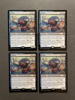 MTG Lorwyn Eclipsed Deceit (NON FOIL) x4 - Image 1