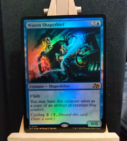 Waxen Shapethief FOIL - Aetherdrift - Rare - NM (see pics) MTG - Image 1