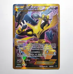 Alakazam EX 125/124 Full Art Secret Rare Fates Collide MP+ Pokemon Card - Image 1