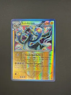 Eelektross 33/101 Plasma Blast Reverse Holo Rare Pokemon TCG - LP - Image 3