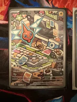 Pokemon Rotom Full Art Lot of 2 Cards - NM - Destined Rivals - Phantasmal Flames - Image 2