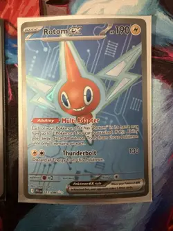Pokemon Rotom Full Art Lot of 2 Cards - NM - Destined Rivals - Phantasmal Flames - Image 4