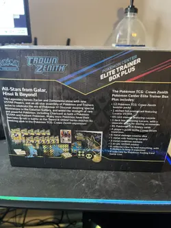 Nintendo Pokemon TCG Crown Zenith Elite Trainer Box Plus - 12 Packs 820650851872 - Image 3