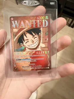 Monkey.D.Luffy (ST01-012) (Wanted Poster) - Pillars of Strength (OP03) - Image 1