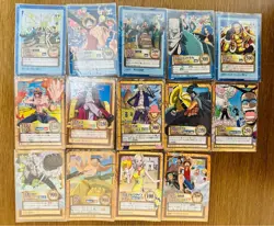 One Piece Carddass Initial Hyper Battle 289 Cards Vintage Japanese Bulk - Image 1