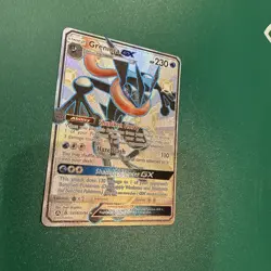 2019 Pokemon Sun & Moon Hidden Fates Greninja #SV56/SV94 Holo GX - Image 3