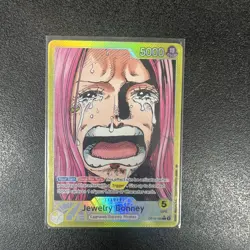 Jewelry Bonney (100) (Alternate Art) OP13-100 Carrying On His Will Foil Leader - Image 1