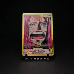 Jewelry Bonney (100) (Alternate Art) OP13-100 Carrying On His Will Foil - Image 1