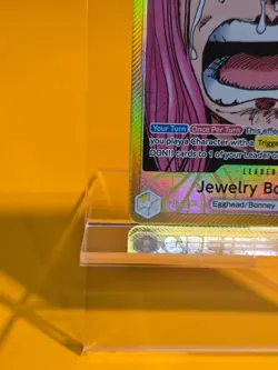 Jewelry Bonney (100) (Alternate Art) OP13-100 Carrying On His Will Foil - Image 5