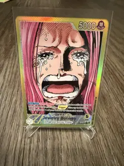 Jewelry Bonney (100) (Alternate Art) OP13-100 Carrying On His Will Foil - Image 1