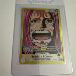 Jewelry Bonney (100) (Alternate Art) OP13-100 Carrying On His Will Foil Leader - Image 1