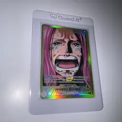 Jewelry Bonney (100) (Alternate Art) OP13-100 Carrying On His Will Foil Leader - Image 2
