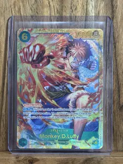 One Piece CCG Monkey D Luffy Op13-118 Sec Alt Art Near Mint - Image 1