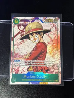 Monkey D. Luffy OP13-118 Alt Art SEC Near Mint One Piece TCG - Image 1