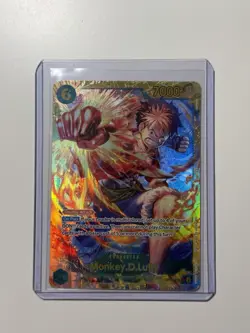 One Piece CCG Monkey D Luffy Op13-118 Sec Alt Art Near Mint - Image 1
