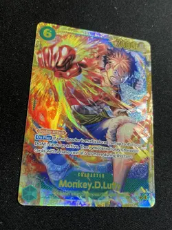 One Piece CCG Monkey D Luffy Op13-118 Sec Alt Art Near Mint - Image 2