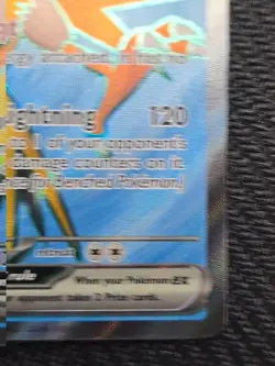 Pokemon TCG Zapdos EX 192/165 Scarlet & Violet Holo Card Near Mint Condition - Image 2