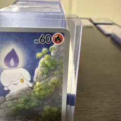 Pokemon TCG 2025 Litwick 101/086 White Flare Holo Illustration Rare NM - Image 3