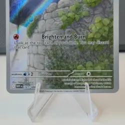 2025 Pokemon TCG Litwick 101/086 White Flare Holo Illustration Rare NM - Image 3