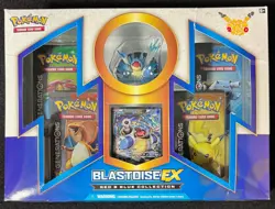 Pokemon 2016 Generations BLASTOISE EX Red & Blue Collection Box 20th Anniversary - Image 1