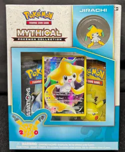 POKEMON 2016, 20th Anniversary Mythical Pin BOX JIRACHI SEALED GENERATIONS Packs - Image 1