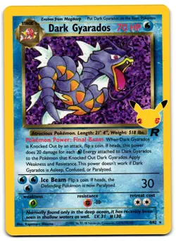 Dark Gyarados 8/82 - Celebrations: Classic Collection Pokemon TCG - NM Card - Image 1
