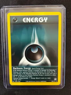 Darkness Energy 104/111 Neo Genesis Regular ⚫ Rare Pokemon Card - Image 1