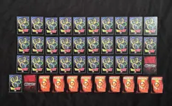 Dragon Ball Z Trading Cards Lot of 41 DBZ Goku Vegeta Gohan Majin Buu Bulma Rare - Image 2