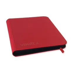 Vault X Fire Red 9-Pocket Exo-Tec Zip Binder - 360 Cards - New - Image 3