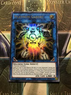 *** PLATINUM GADGET *** 1ST EDITION ULTRA RARE MINT/NM DUPO-EN039 YUGIOH! - Image 1