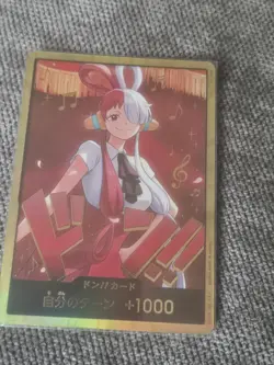 Uta Gold Don Card One Piece Card Japanese EB03 Heroines Edition NM - Image 1