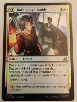 That's Rough Buddy Avatar: The Last Airbender: Eternal-Legal Foil - Image 1