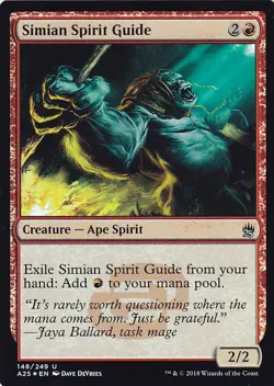 Simian Spirit Guide - FOIL MTG - Masters 25 - Image 1