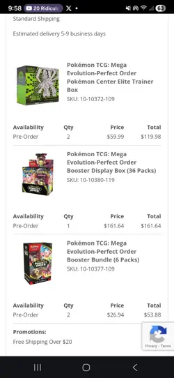 Pokemon Perfect Order - Booster Box Factory Sealed PRESALE - Image 2