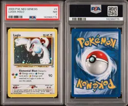 2000 Pokemon Neo Genesis Lugia Holo #9/111 PSA 7 Re-grade! Clean Copy - Image 3