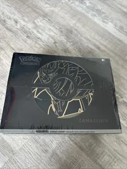 Pokemon TCG Sword & Shield Zamazenta ETB Elite Trainer Box PLUS New/Sealed - Image 1
