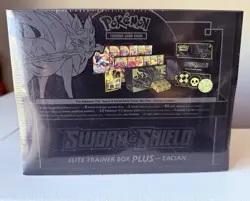 Pokemon TCG Sword & Shield Zamazenta ETB Elite Trainer Box PLUS New/Sealed - Image 4